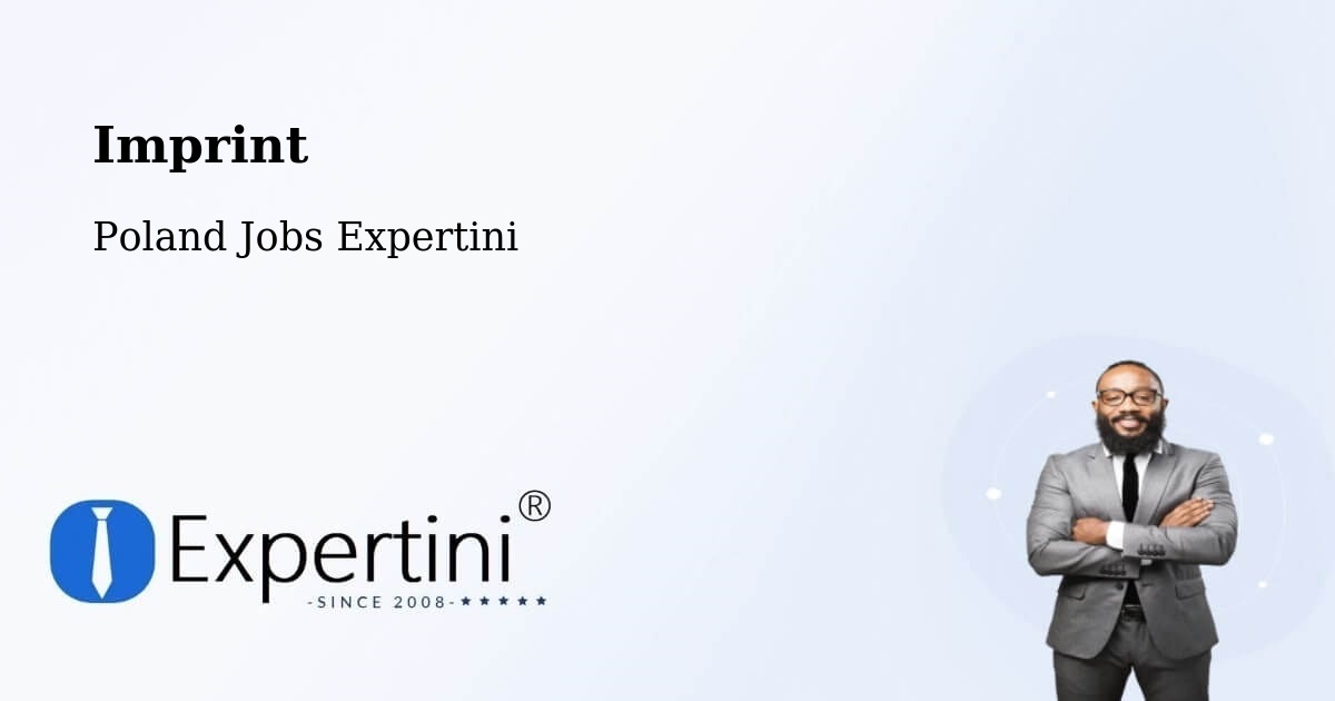Imprint – Pisarzowice - Poland Jobs Expertini